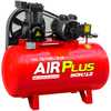 Compressor Air Plus 3HP 15 Pés 100L 140PSI 110/220V Monofásico - Imagem 1