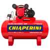 Compressor de Ar CHIAPERINI-19607 Red 10 Pés 2HP 110/220 + 2 Óleos Lubrificantes SCHULZ-0100011-0 para Compressor de 1 L - Imagem 2