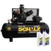 Compressor SCHULZ-MSW40/425-MTB 40 Pés 425 Litros Trifásico 220/380V + 2 Óleos Lubrificante 1 Litro  - Imagem 1