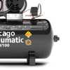 Compressor CHICAGO 8969010000 10 Pés 100 Litros 110/220V Mono + 2 Óleos Lubrificante 1 Litro  - Imagem 4