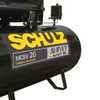 Compressor SCHULZ MCSV20/200 5HP 20 Pés 200L Trifásico 220/380V + 2 Óleos Lubrificante 1 Litro  - Imagem 4