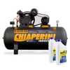 Compressor CHIAPERINI-CJ15+200L/TRIF + 2 Óleos Lubrificante 1 Litro  - Imagem 1