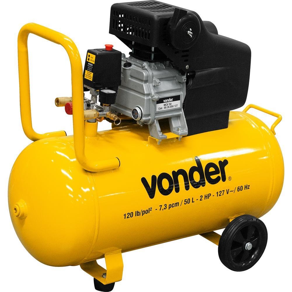 Motocompressor de Ar Mcv 50 50 Litros 127V - Vonder-Vonder-324671