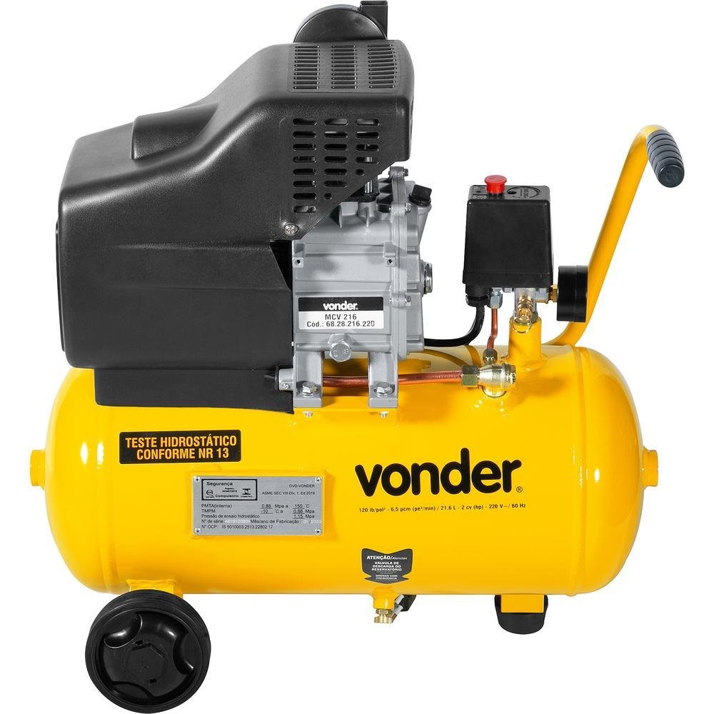 Motocompressor Vonder 21,6L MCV216 220V-Vonder-324674