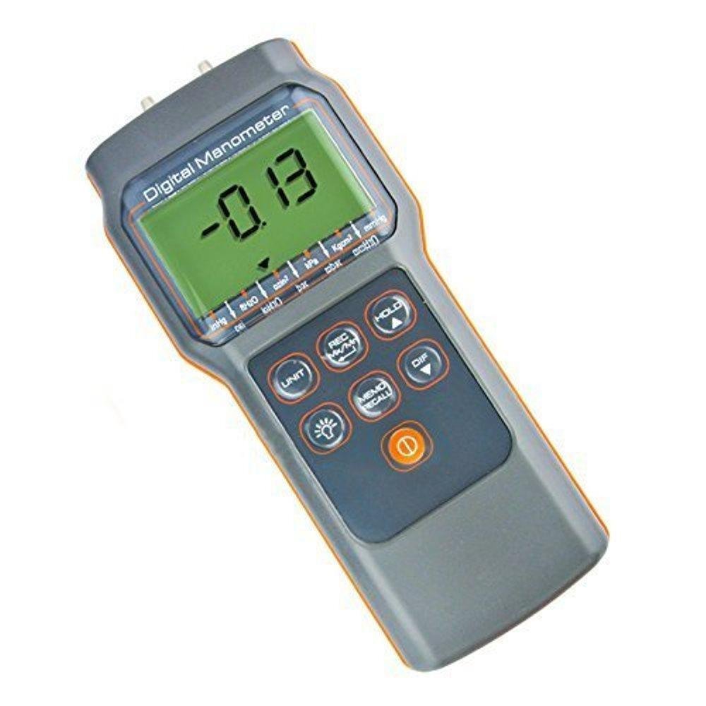 Manômetro Digital Medidor de Diferença de Pressão Atmosférica Capacidade 15 psi Novotest.br A0182152 - Imagem zoom