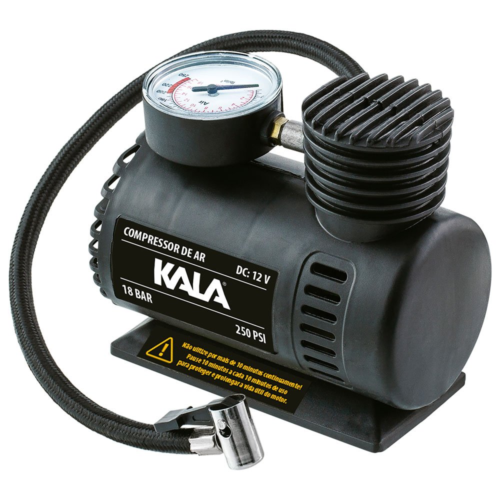 Compressor de Ar 12V Compacto 250PSI - Imagem zoom