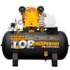Compressor de Ar Top 10 MPV Média Pressão 10PCM 150 Litros Sem Motor + 2 Óleos Lubrificante VG 150 AW - Imagem 2