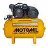 Compressor de Ar Monofásico 2HP 60HZ até 10 Pés  + Kit Acessórios para Motocompressor com 5 Peças - Imagem 2