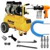 Jogo Compressor de Ar CPSH9025-1C 24L 2,5HP 127V TEKNA com Martelete Pneumático 6,5 Joules e Kit 13 Peças - Imagem 1