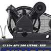 Compressor de Ar 20 Pés 200 Litros Trifásico 220V/380V de Alta Pressão Industrial - Imagem 3