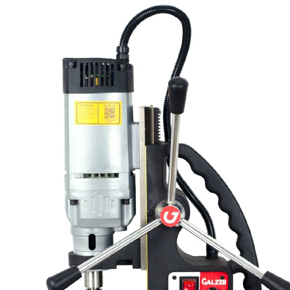 Furadeira com Base Magnética N45-1 45mm 1200W 220V GALZER-758 - Imagem