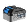 Esmerilhadeira Angular Brushless 5 Pol. + Bateria DX BL Lítio Ion 3Ah 20V + Carregador Rápido 2.2Ah Bivolt para Baterias com LED Indicador	 - Imagem 3