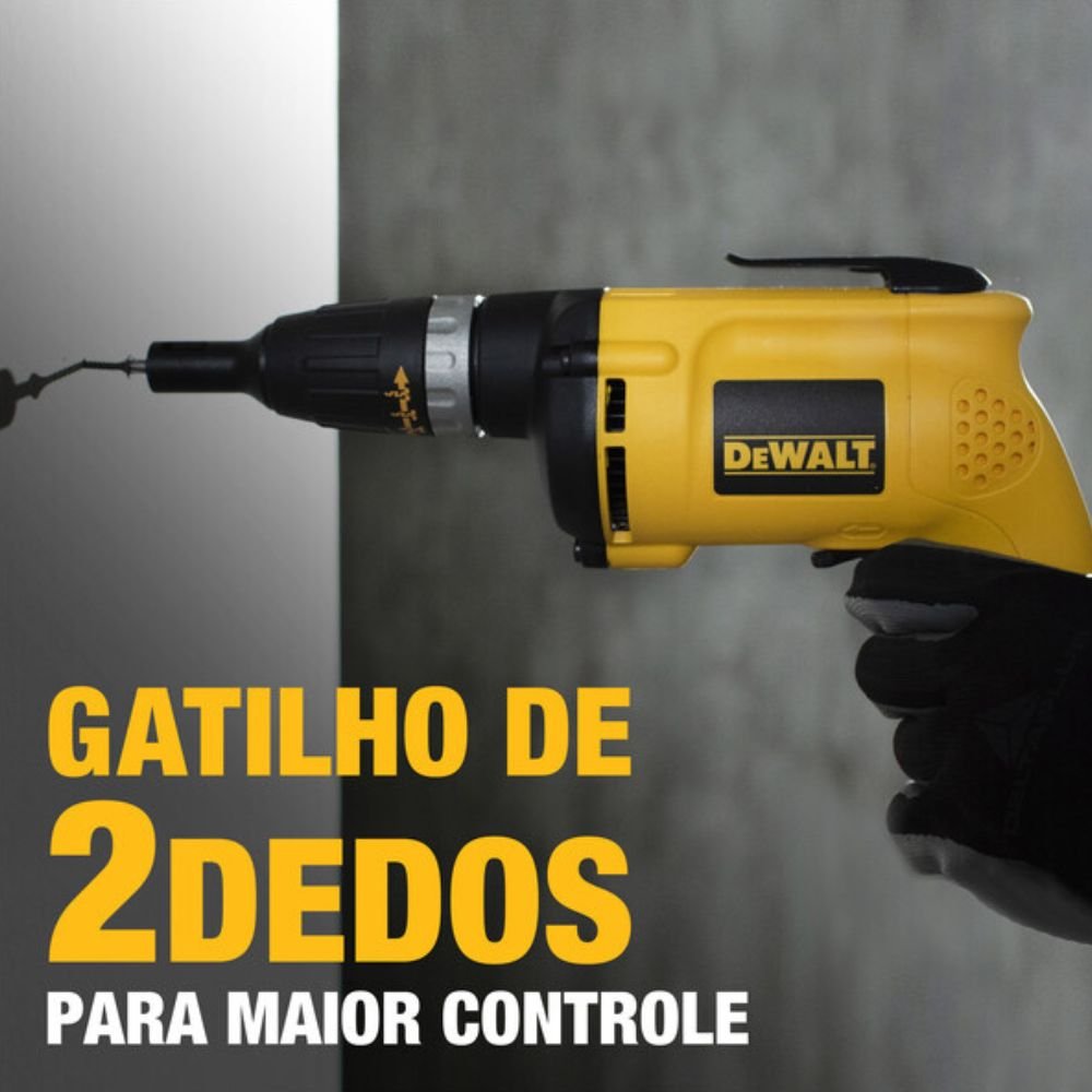 Parafusadeira Drywall 1/4 Pol. 650W  - Imagem