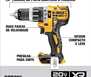 Combo Parafusadeira/Furadeira de Impacto Brushless 1/2 Pol. com 2 Baterias 20V Li-Ion Carregador 110V com Jogo de 15 Brocas e Maleta DEWALT-K8250 - Imagem
