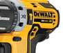 Combo Parafusadeira/Furadeira de Impacto Brushless 1/2 Pol. com 2 Baterias 20V Li-Ion Carregador 110V com Jogo de 15 Brocas e Maleta DEWALT-K8250 - Imagem