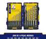 Combo Parafusadeira/Furadeira de Impacto Brushless 1/2 Pol. com 2 Baterias 20V Li-Ion Carregador 110V com Jogo de 15 Brocas e Maleta DEWALT-K8250 - Imagem