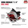 Serra Circular 5402 7.1/4 Pol. 1400W  com Disco Premium  - Imagem 3