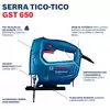 Serra Tico-Tico GST-650 450W  com Lâmina para Madeira - Imagem 3