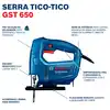 Serra Tico-Tico GST-650 450W  com Lâmina para Madeira - Imagem 3