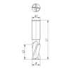 Fresa de Topo Haste Cilíndrica -1x 25 x 102 x 1 x 2  - DIN 327 BN - Imagem 2