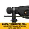 Martelete Perfurador Rompedor SDS Plus Max Brushless 2.6 Joules 20V sem Bateria - Imagem 3