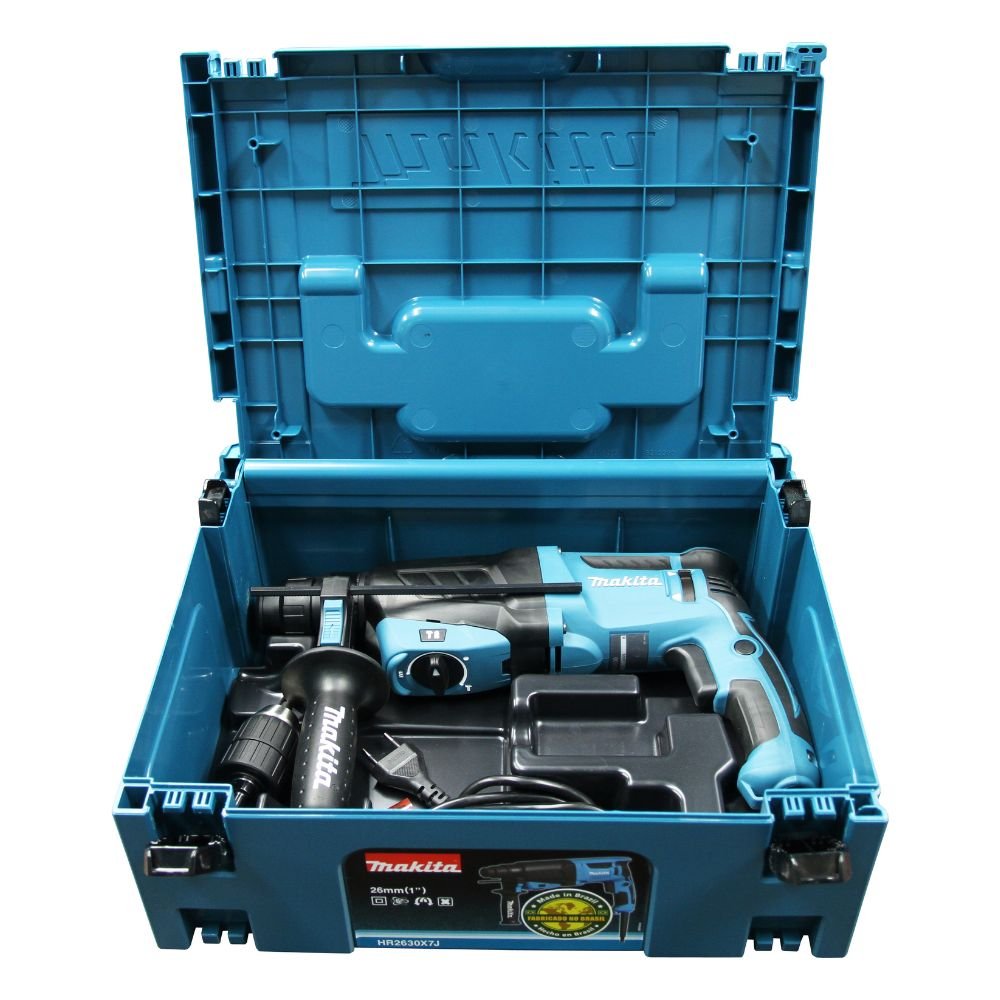 Martelete Combinado 26mm 830W 220V MAKITA-HR2630X7J - Imagem