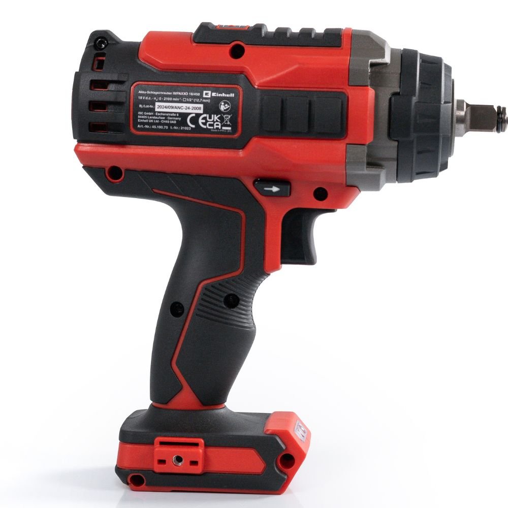 Chave de Impacto a Bateria 1/2 Pol 18V Impaxxo 18/450 Bl Solo EINHELL-4697262 - Imagem
