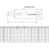 Bucha de Redução Cone Morse Modelo B6-2 - DIN 228 B - Imagem 5