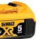 Kit com 2 Baterias para Ferramentas Elétricas XR Lithium Ion 20V 5,0Ah DEWALT-K6006 - Imagem