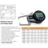 Medidor Externo Digital - Cap. 0-10 mm - Prof. Haste 40mm Ref. 114.830 - Imagem 4