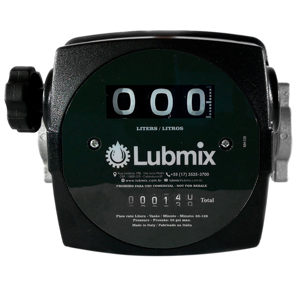 Medidor Mecânico 3 Dígitos para Diesel-LUBMIX-MIX-MD63D