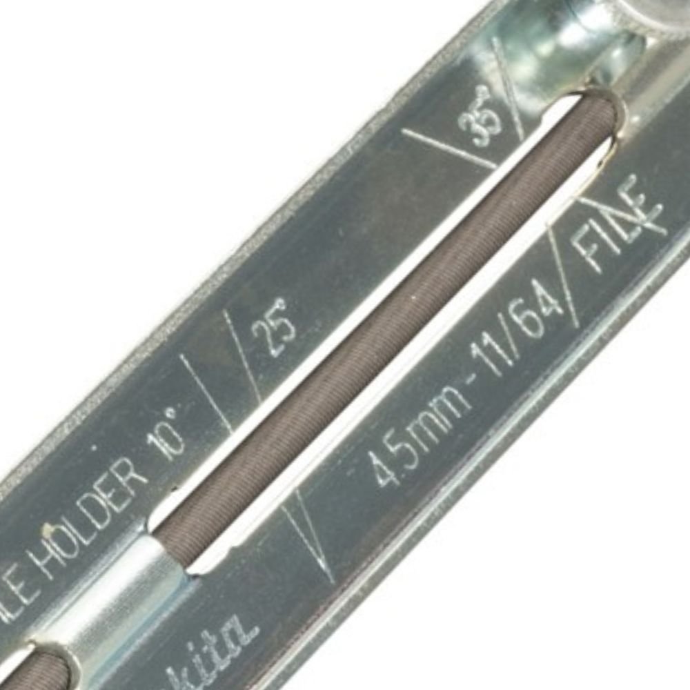 Lima Redonda 4.8mm com Porta Lima para Correntes de Motosserra MAKITA-D-70960 - Imagem
