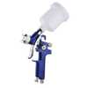 Pistola de Pintura HVPL CH HG-10 Blue Tipo Gravidade Bico 0,8mm 125ml - Imagem 1