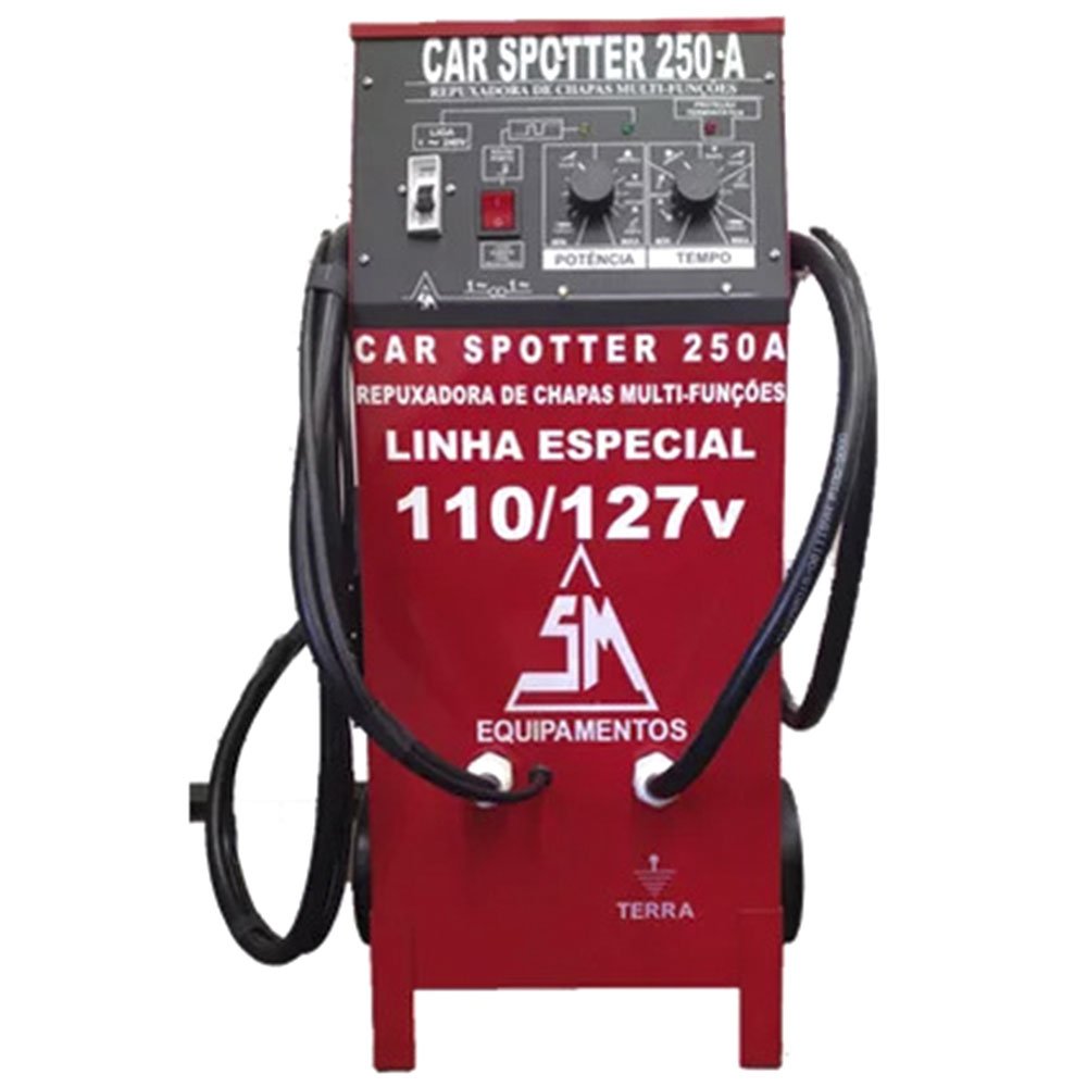 Rebatedora Car Spotter Analógica 250A 2,5 kva 110V Monofásico-SM EQUIPAMENTOS-610