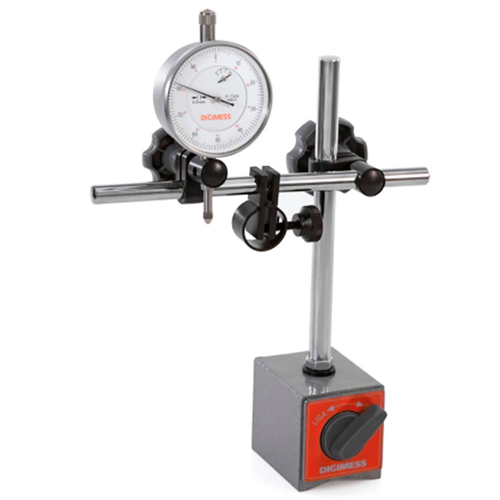 Suporte Magnético para Relógios Comparadores e Apalpadores com Ajuste Fino-DIGIMESS-270.240