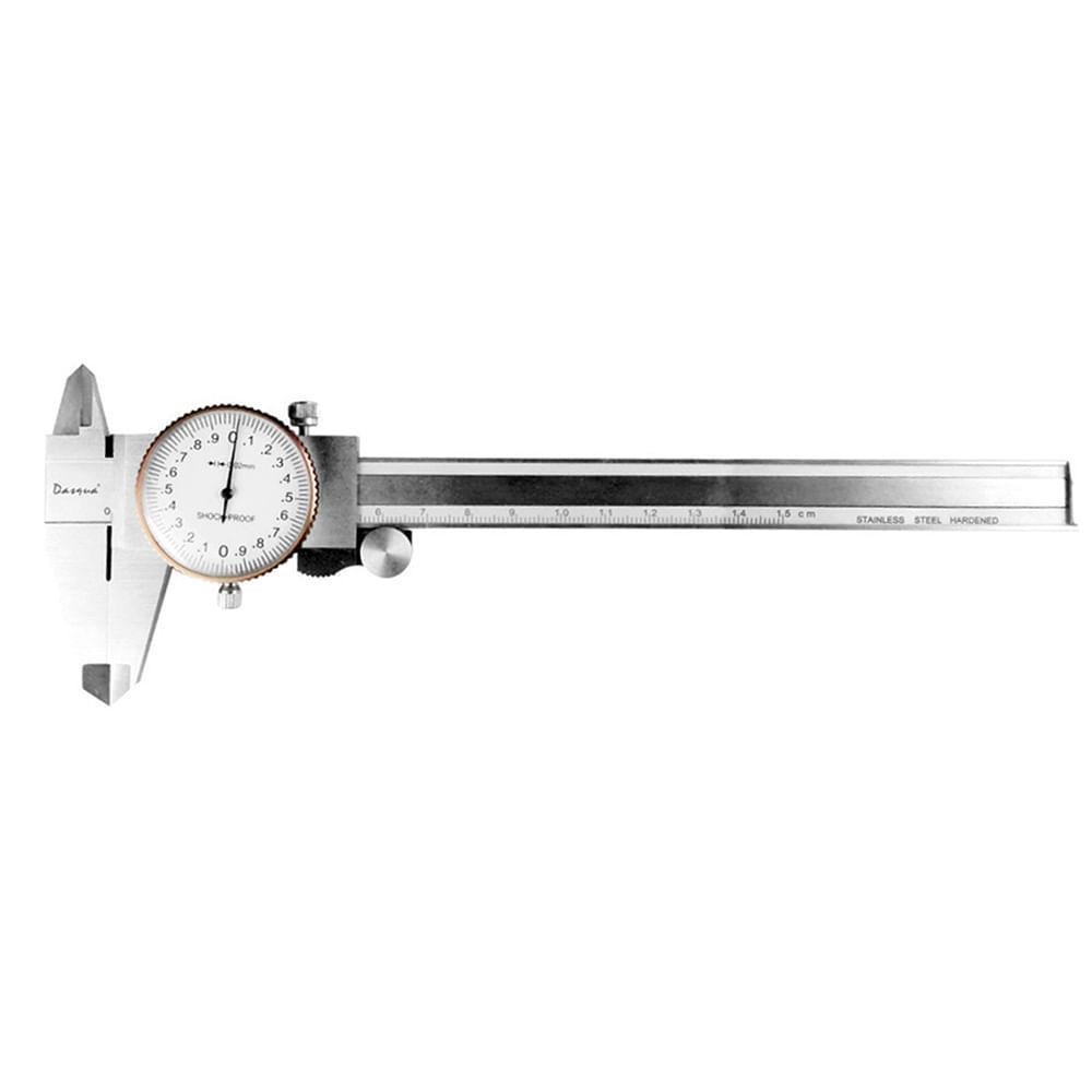 Paquímetro universal com relógio 0-150 x 0,01 mm Novotest.br by Dasqua 416,0005 - Imagem zoom