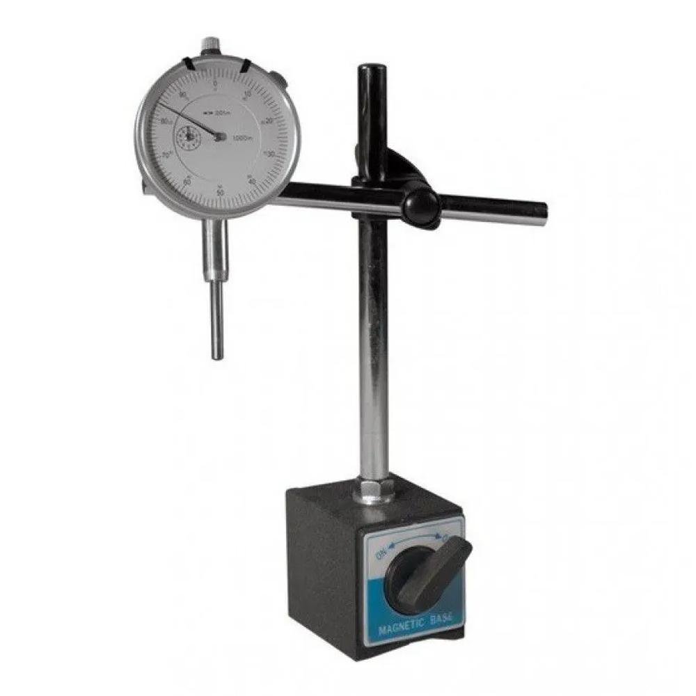 Base Magnética + Relógio Comparador De 0 A 10mm - KIT - Imagem zoom