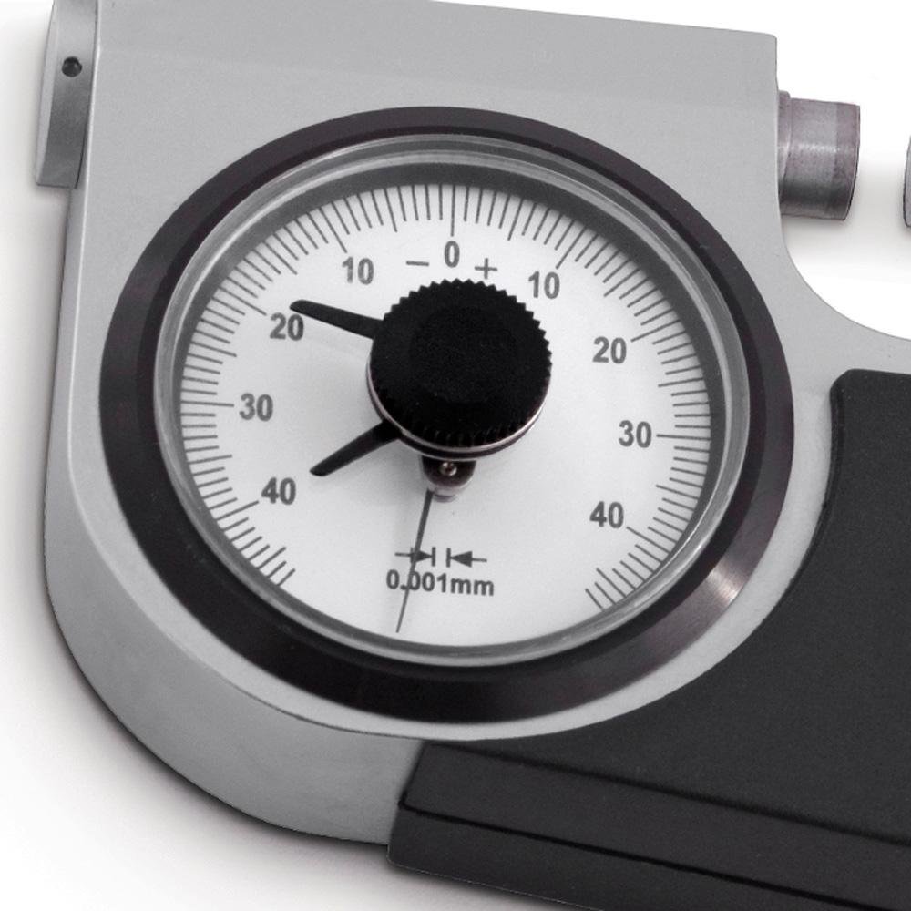 Micrômetro Externo Com Relógio Comparador Embutido - 0-25mm - 110.292 S - Imagem zoom