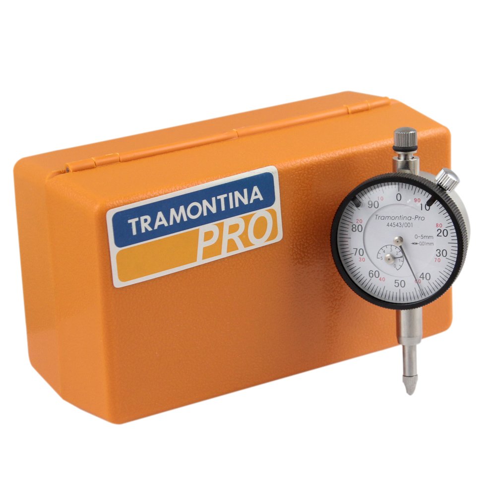 Relógio Comparador 5mm-TRAMONTINA PRO-44543001