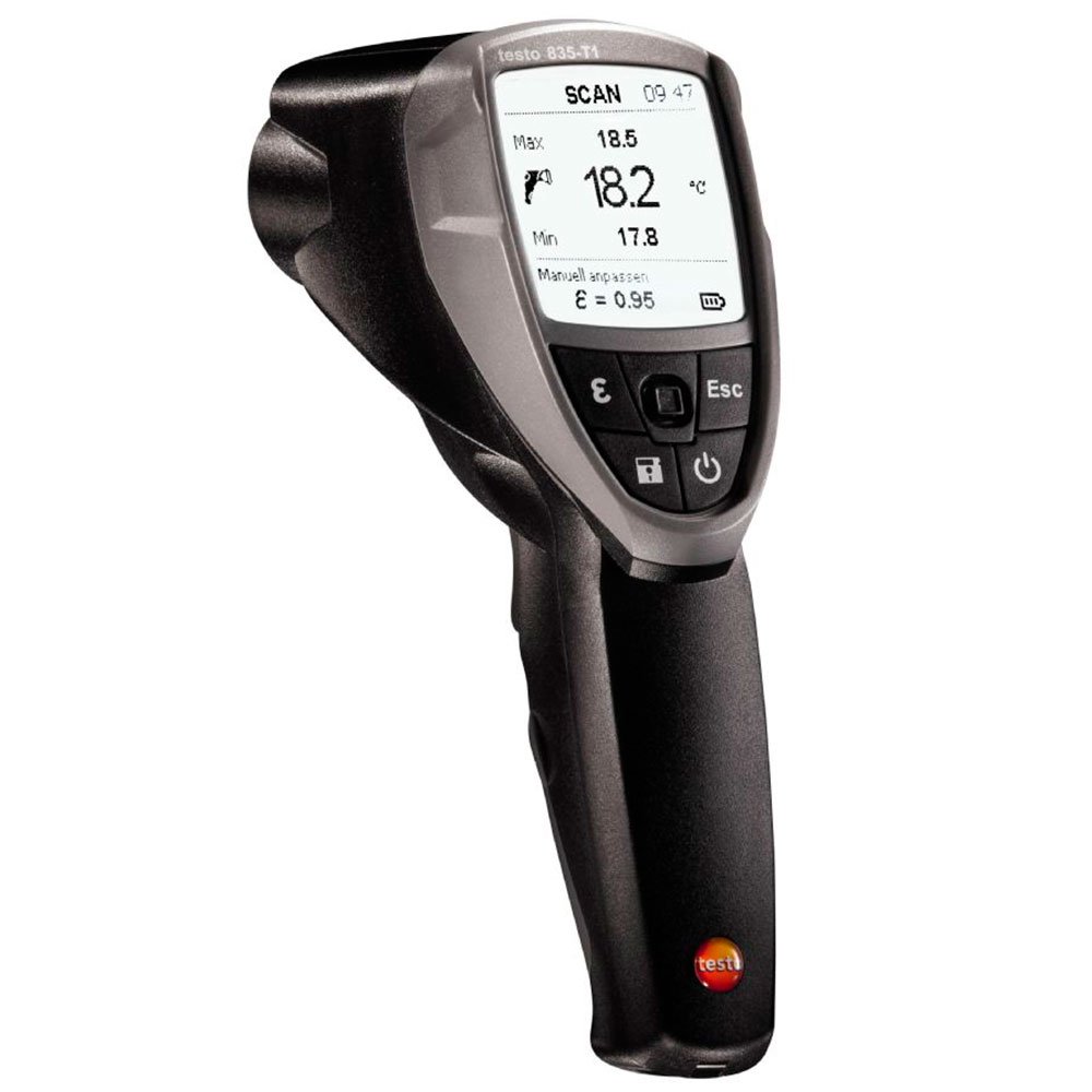 Termômetro Digital Infravermelho 835-T1 com Mira Laser -20 a 50 °C-TESTO-835-T1