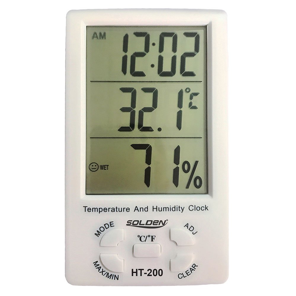 Termohigrômetro HT-200 com Alarme  - Imagem zoom