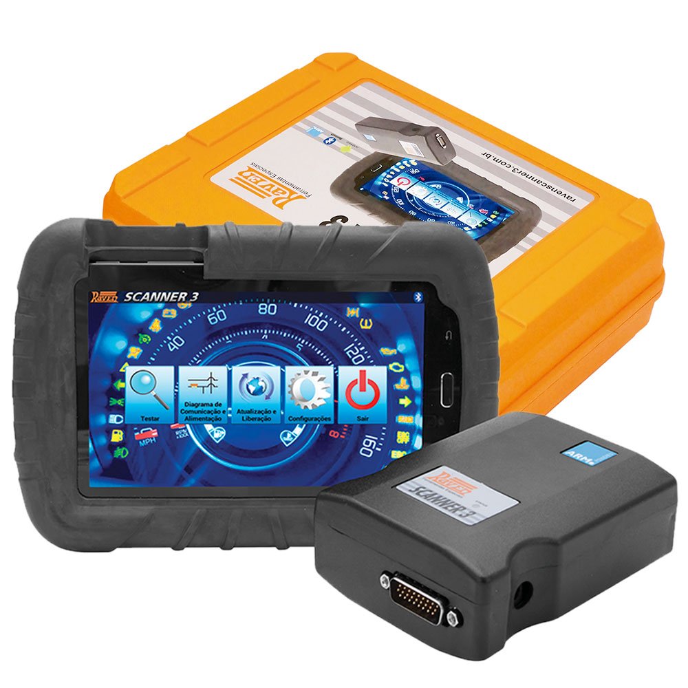 Scanner Automotivo Raven 3 com Tablet de 7 Pol. e Maleta-RAVEN-108800