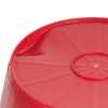 Balde de plástico extraforte 12 litros vermelho NOVE54 - Imagem 3