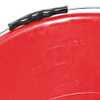 Balde de plástico extraforte 12 litros vermelho - Nove54 - Imagem 2