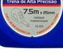 Trena Standard com Fita de Aço 7,5m x 25mm - Imagem