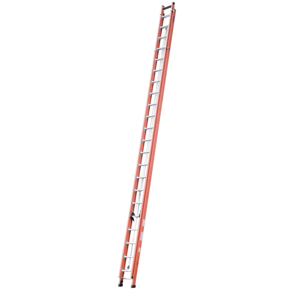 Escada Extensível Rebitada Laranja Úteis 6.95x12m com 38 Degraus  - Imagem zoom