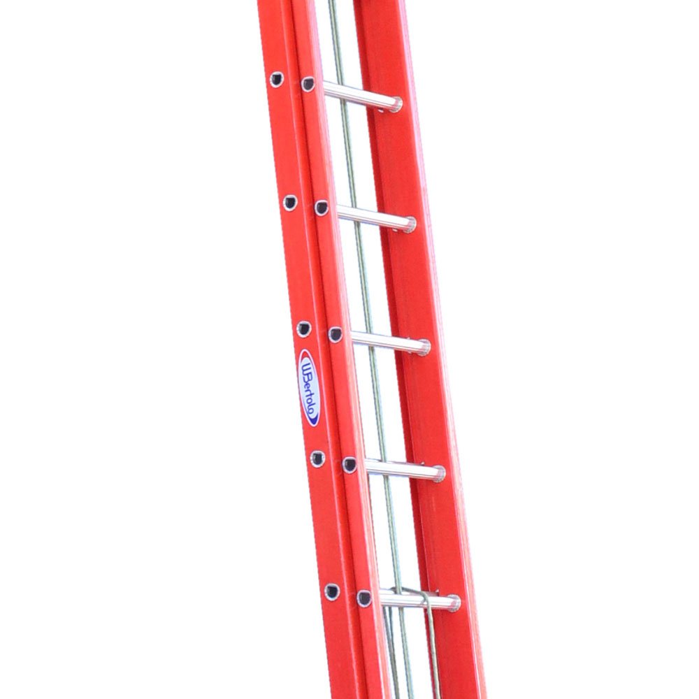 Escada Extensível Vazada em Fibra 31 Degraus 9,60 Metros - Imagem zoom