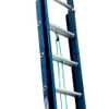 Escada Extensível Premium 15 Degraus Tipo D em Alumínio e Fibra Vazada 2,90 x 4,70 Metros - Imagem 3