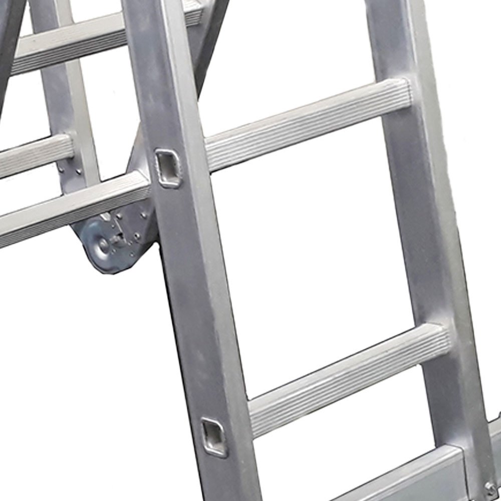 Escada Articulada em Alumínio 3 x 4 com 12 Degraus - Imagem zoom