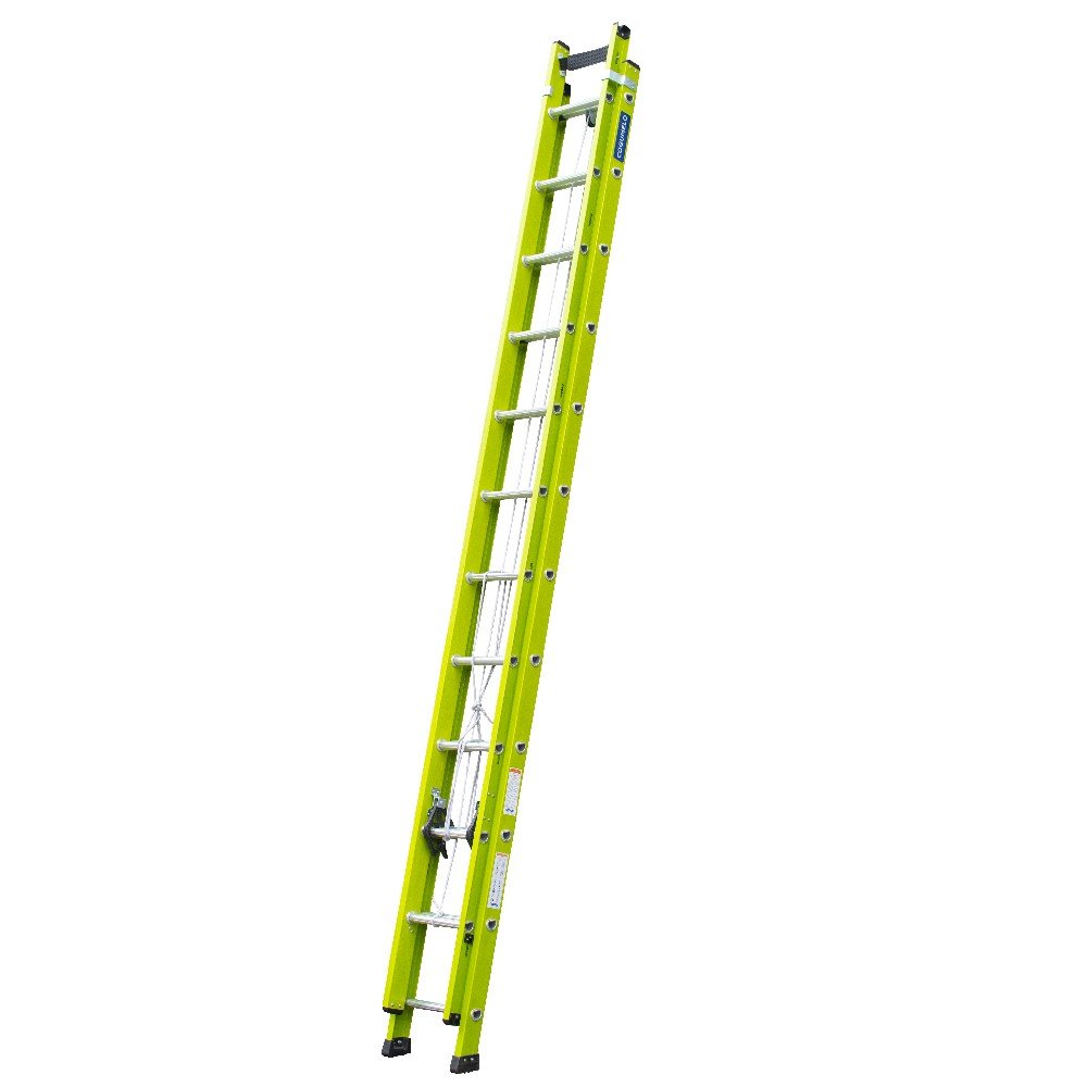 Escada Extensível Vazada Verde 6.75m com 21 Degraus - Imagem zoom